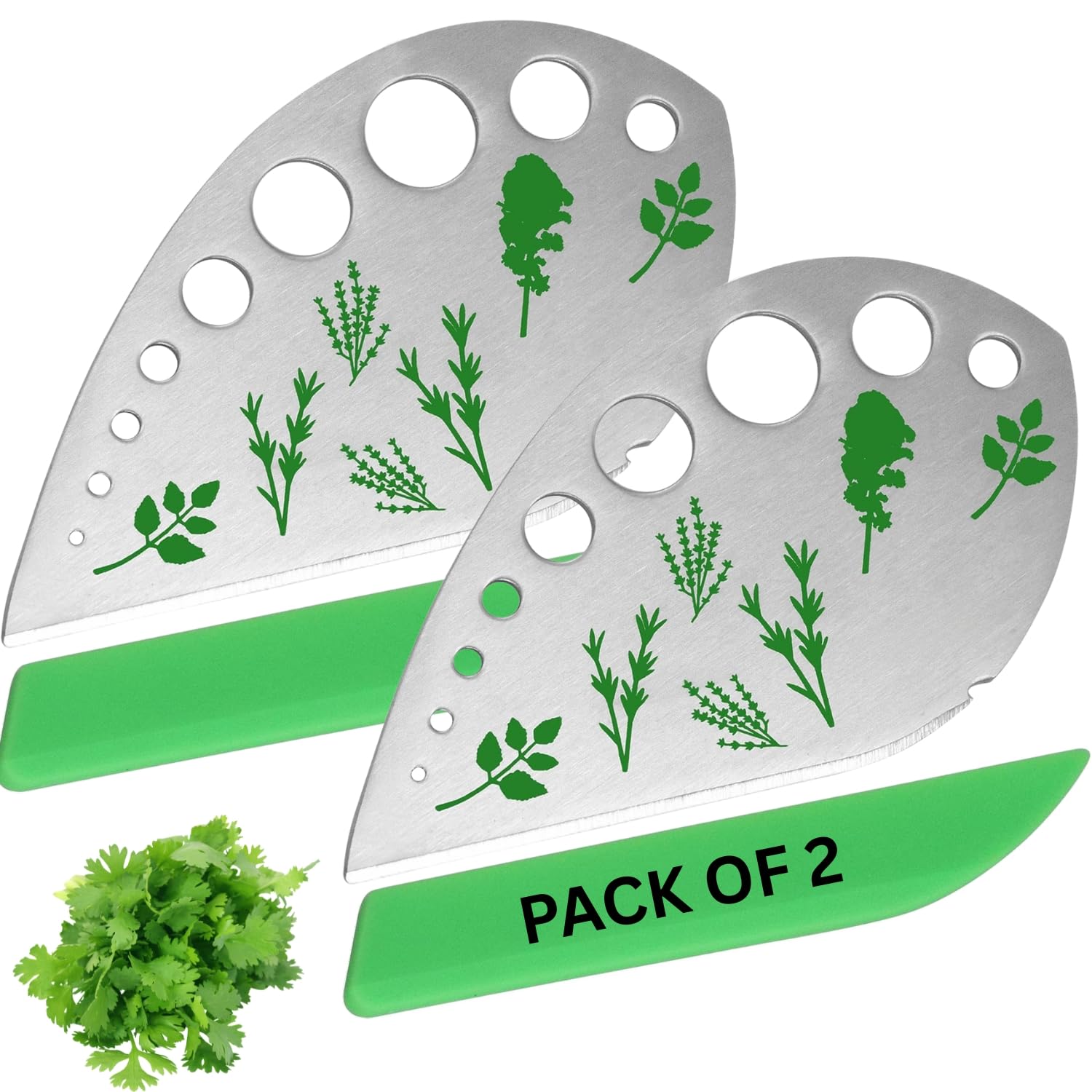 Amazon.com: Herb Stripper – 9-Hole Stainless Steel Herb Peeler for